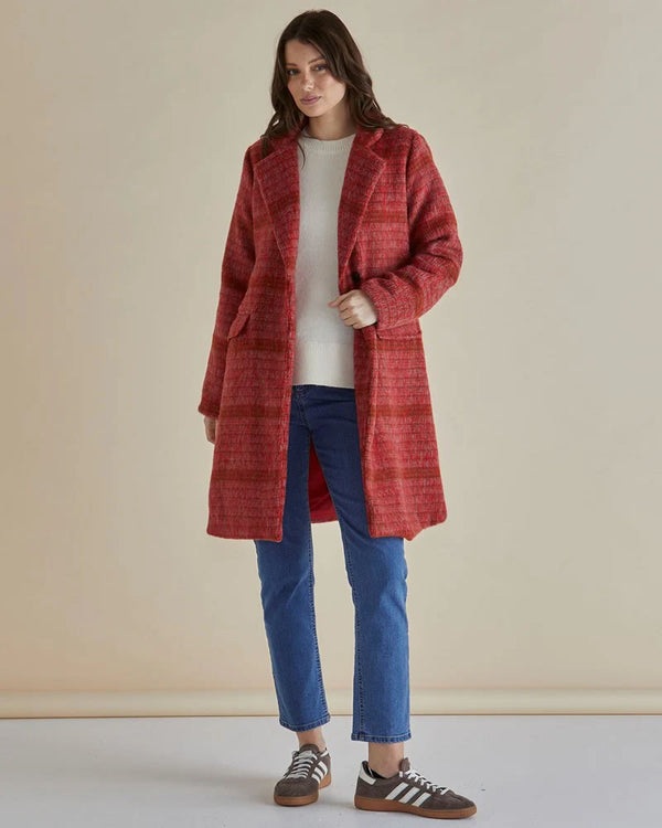  Betty Basics Wanda Coat Rouge Red