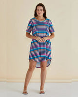 Betty Basics Nyree Multi Stripe Dress