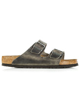 Birkenstock Arizona SFB  Oiled Leather Slides