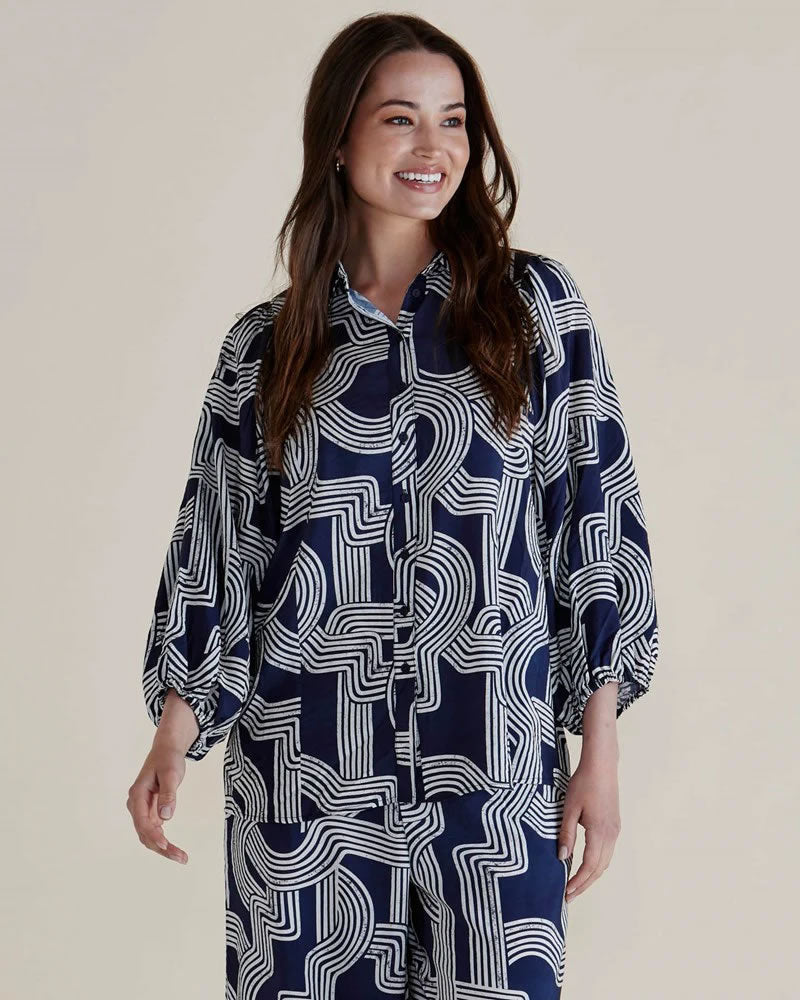 Betty Basics Rosalind 3/4 Sleeve Shirt