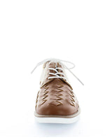Just Bee Cassan Tan Leather Laceup