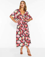 Fate + Becker The Lyrical Midi Dress Oscar Floral