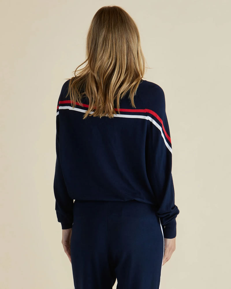 Betty Basics Karina Knit Sweater Navy