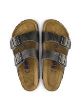 Birkenstock Arizona SFB  Oiled Leather Slides