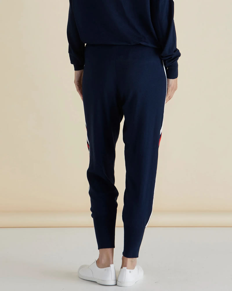 Betty Basics Aida Knit Pants Navy