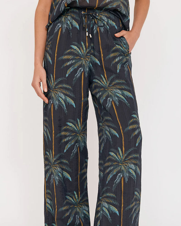  Adorne Kelly Honolulu Print Pants