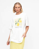 Paper Heart Amalfi White Printed Lemons TShirt