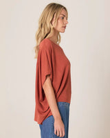 Fate + Becker Esther Knit Top Cinnamon