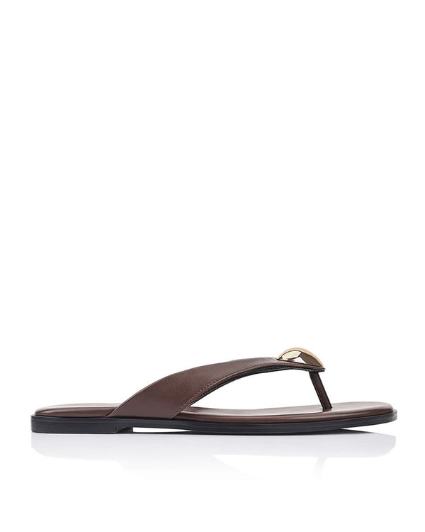  Verali Shoes Sara Casual Thongs Chocolate Brown