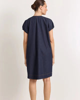 Adorne Cleo Lightweight Denim Short Dress