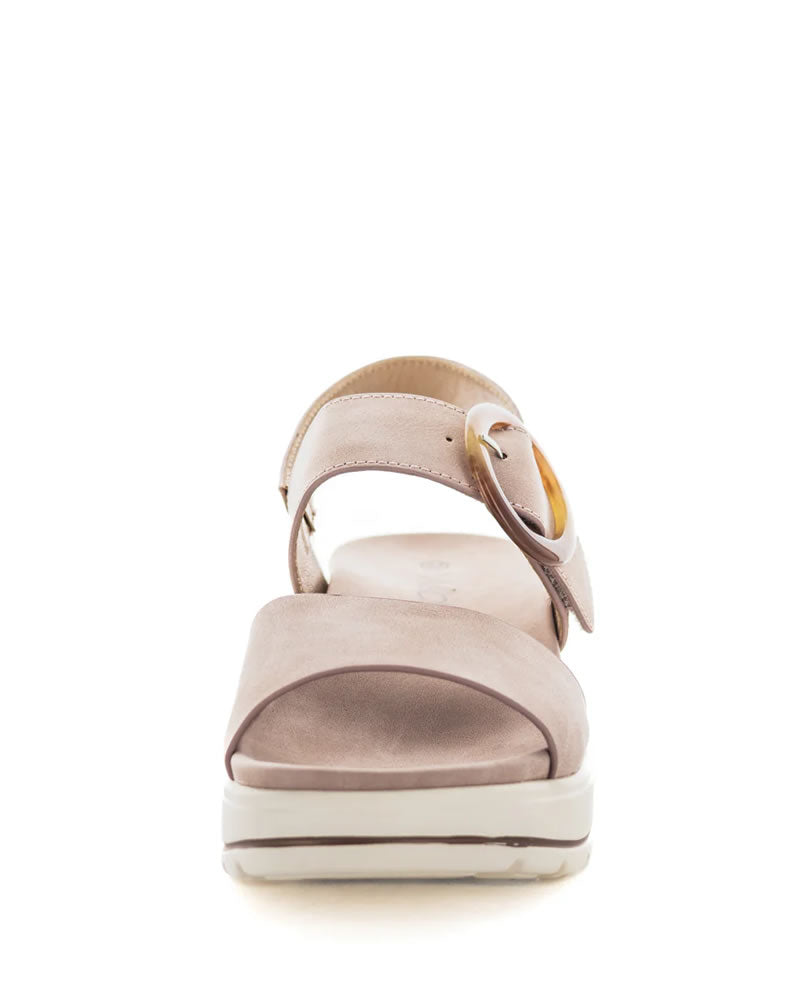 Wilde Shoes Selma Wedge Sandals Makeup