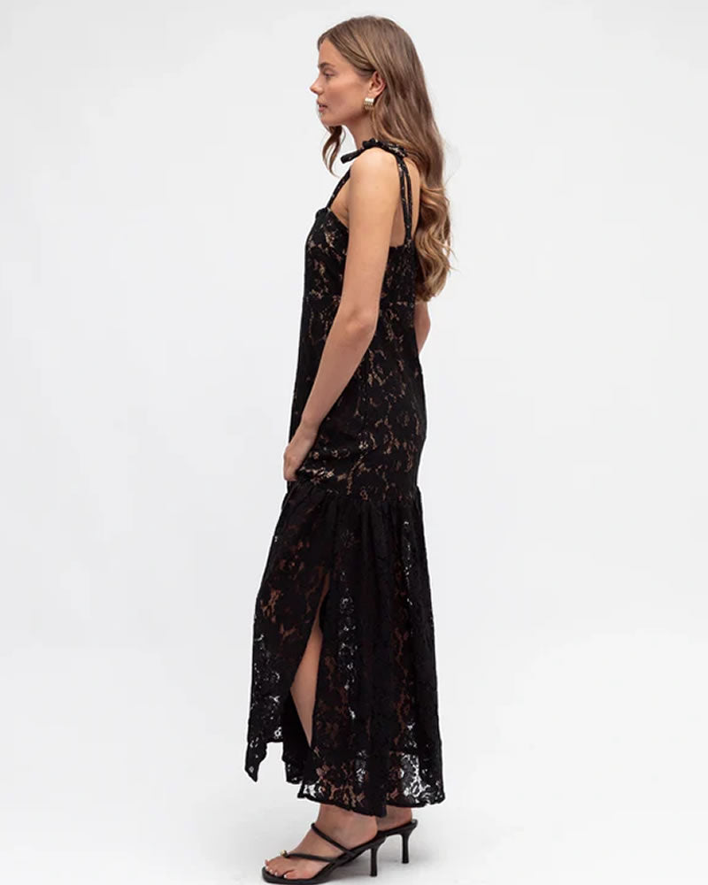 Ebby + I Sunna Lace Maxi Dress