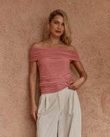 Sass Jordan Off Shoulder Top