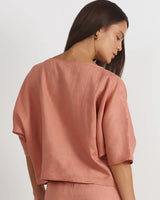 Adorne Meeka Linen Top