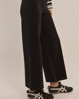 Betty Basics Wynn Wide Leg Ponte Pants Black
