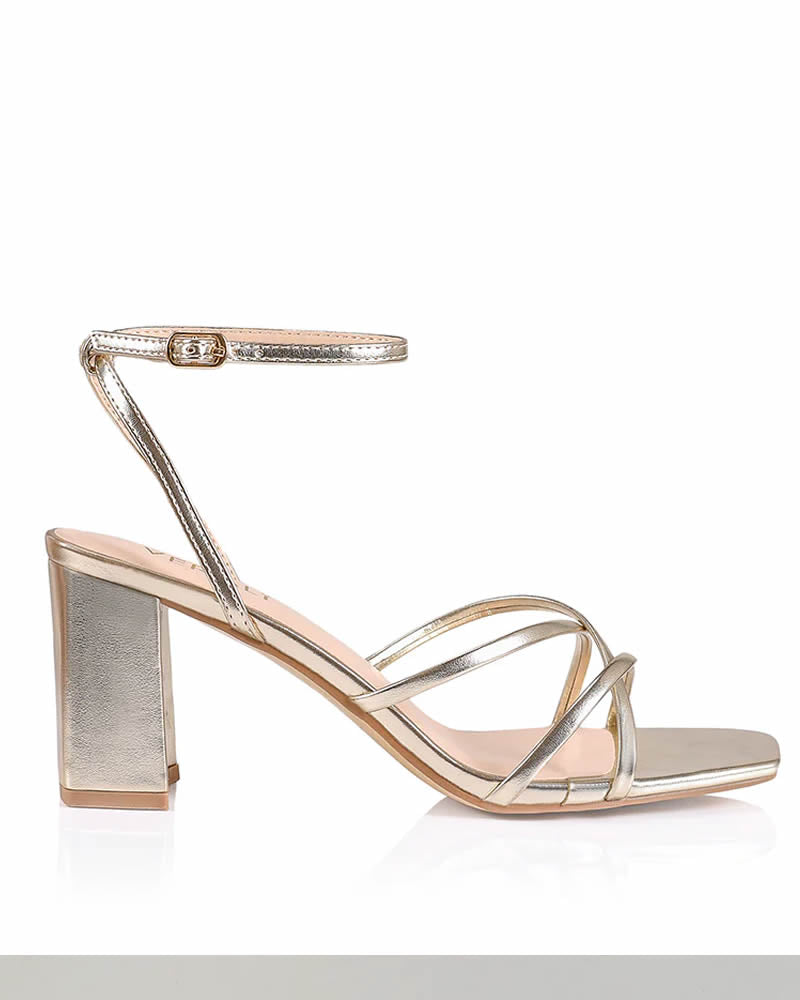 Verali Nakita Strappy Block Heels