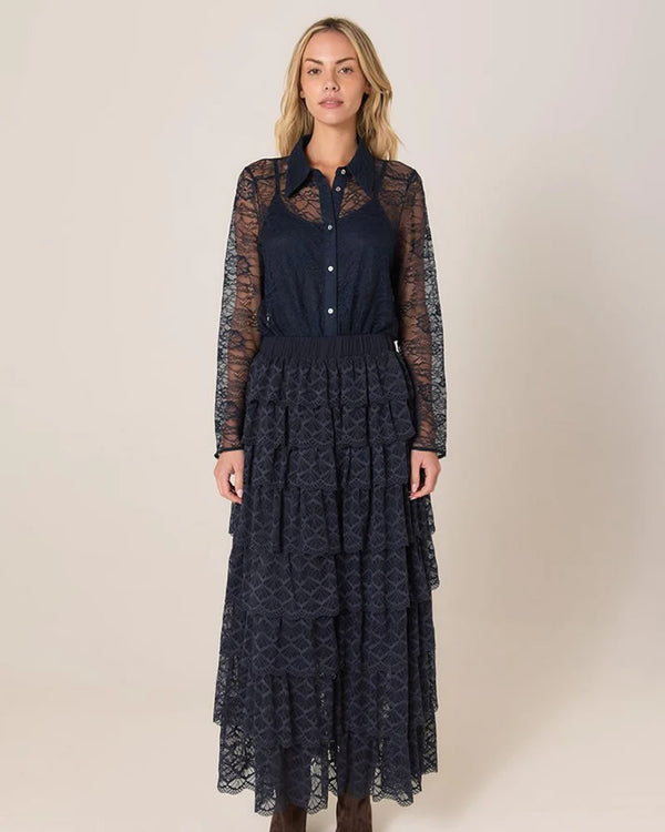  Fate + Becker Domino Shirt Navy