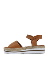 Bueno Shoes Andy Leather Espadrille Sandals