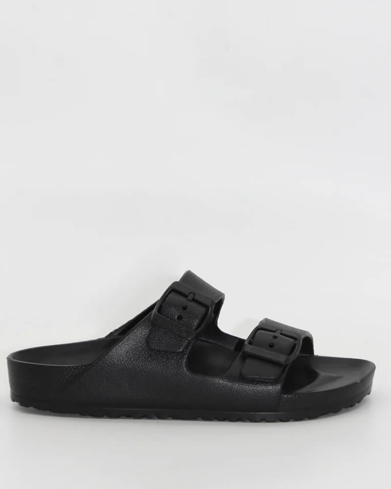 Human Shoes Ripe Eva Double Buckle Slides