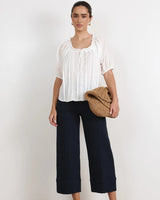 Adorne Coralie White Top