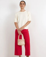 Adorne Rosalie Cropped Jean Pants