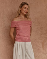 Sass Jordan Off Shoulder Top