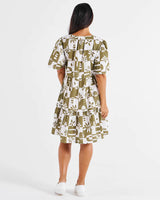 Betty Basics Bacardi Dress Geo Floral