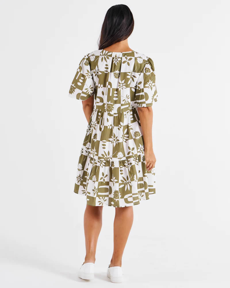 Betty Basics Bacardi Dress Geo Floral