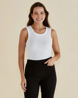 Betty Basics Francis Rib Tank Top