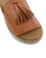 Bueno Shoes Augie Leather Espadrille Slides