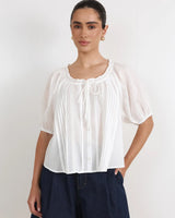 Adorne Coralie White Top