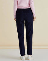 Betty Basics Harlow Denim Jogger Pants Indigo Blue Denim