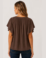 Mutig Ava Tassel Tie Top
