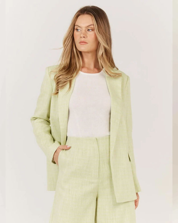  Fate + Becker St Helena Blazer Acid Green