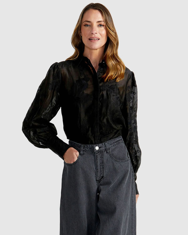  Fate + Becker Aurora Black Long Sleeve Shirt
