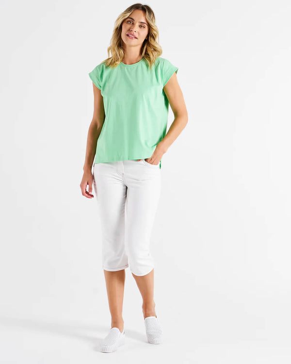  Betty Basics Michaela T-Shirt Green Tea