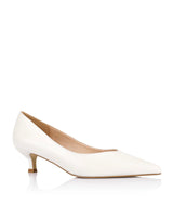 Verali Lucy Kitten Heel Pumps Chalk White