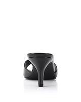 Verali Taylor Black Patent Kitten Heel Mules