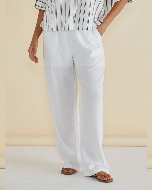  Betty Basics Zaza Relax Pant White
