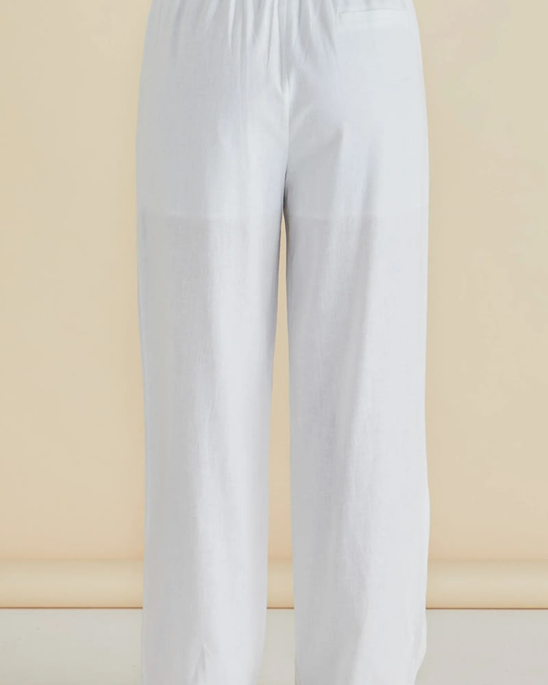 Betty Basics Zaza Relax Pant White