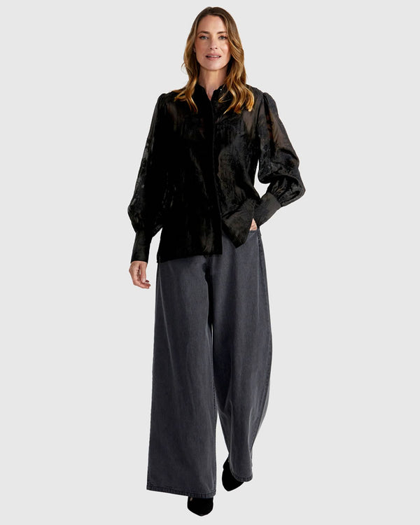  Fate + Becker Aurora Black Long Sleeve Shirt