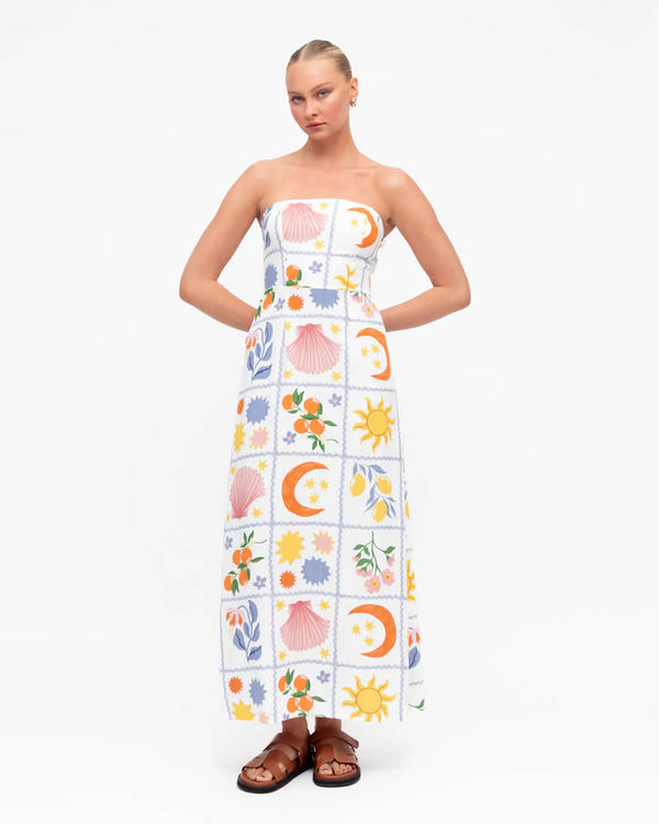  Paper Heart Costa Maxi Dress