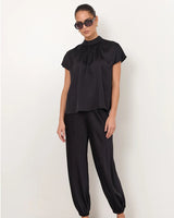 Adorne Banks Balloon Pants Black