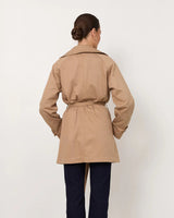 Adorne Paris Short Trench Coat