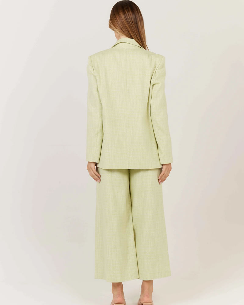 Fate + Becker St Helena Blazer Acid Green