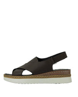 Just bee Chipata Leather Wedge Sandals
