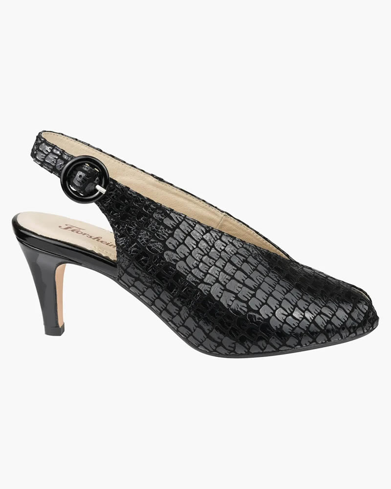 Florsheim Prise Leather Slingback Heels