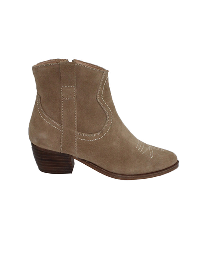 Human Shoes Dee Sand Suede Leather Ankle Boots