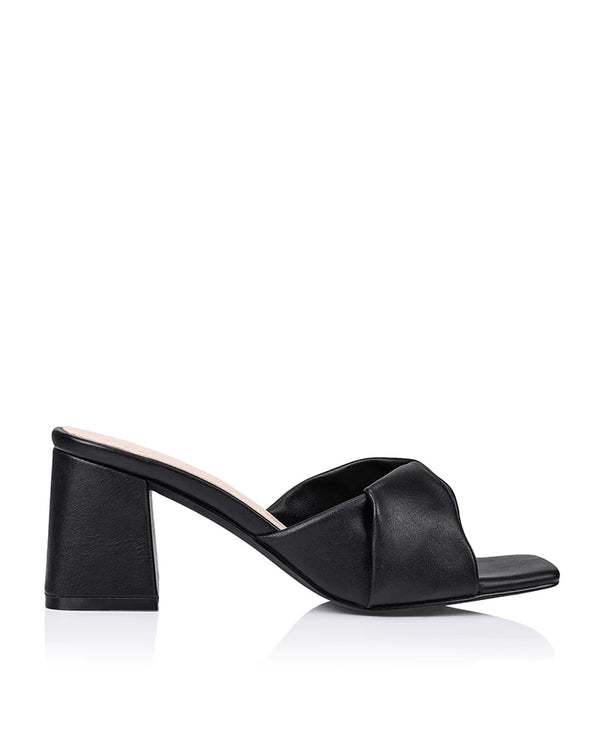  Verali Stella Block Heel Slip on Mules