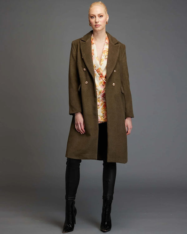  Fate + Becker Lonely Hearts Mid Length Military Coat